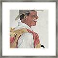 Portrait Of Gary Young Framed Print