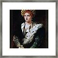 Portrait Of Isabel Of Este By Tiziano Vecellio By Tiziano Vecellio Fine Art Old Masters Reproduction Framed Print