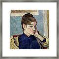 Portrait Of Madeleine Bernard Framed Print