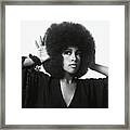 Portrait Of Marsha Hunt Framed Print