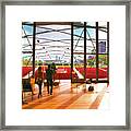 Pritzker Pavilion Stage, Millennium Park Framed Print