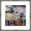 Protect Baby Yoda This Is The Way Framed Print