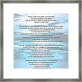 Psalms 91 Print Framed Print