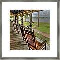 Pull Up A Chair Framed Print