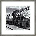Pulling Into The Station Framed Print