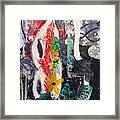 Purim Disguise Framed Print