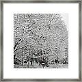 Purity Of Snow - Square Framed Print