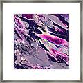 Purple Depths Framed Print