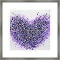 Purple Heart Framed Print