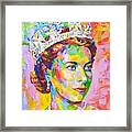 Queen Elizabeth Ii. Framed Print