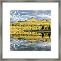 March 2020 Quiet Lake Framed Print