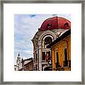 Quito, Ecuador Old Town Framed Print