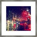 Rain In San Francisco Framed Print