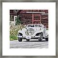 Rally Car 94 Arriving Framed Print