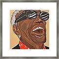 Ray Charles-reflections Of Ray Framed Print