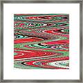 Red Algae In The River Framed Print