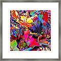 Red And Blue 2 Framed Print