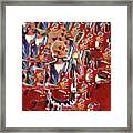 The Emotion Of Rock Music Framed Print