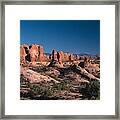 Red Rock Scenery In Southern Utah Framed Print