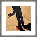 Red Shoes /jurmala Framed Print
