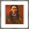 Red Sleeve, Sioux Framed Print