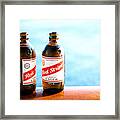 Red Stripe Framed Print