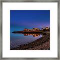 Reflections Of Perkins Cove Framed Print
