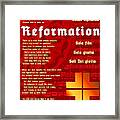 Reformation Framed Print