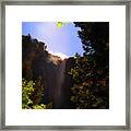 Refreshing The Soul - Bridalveil Yosemite Framed Print