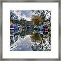 Regents Canal Reflections Framed Print
