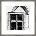 Renovated 14th Century Medieval House Window Framed Print