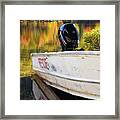 Rescue Boat #6013 Framed Print