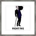 Retro Style Fight The Power Dr Gregory House The Most Successful Framed Print