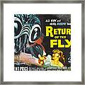Return Of The Fly Vincent Price Framed Print