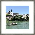 Rhine Ferry Framed Print