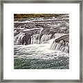 Richland Creek Rapids Framed Print