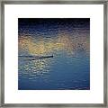 River Reflection Surprise Framed Print