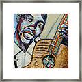 Rj Blues Framed Print