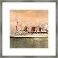 R.m.s. Empress Of Britain Framed Print