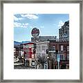 Roanoke Virginia Dr Pepper And H And C Coffee Signs Framed Print
