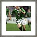 Robbie Keane Of Ireland Framed Print
