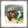 Roberto Clemente Framed Print