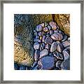 Rock And Stone. Framed Print