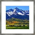Rocky Mountains Beauty Framed Print