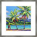 Romantic Hanalei Bay Framed Print