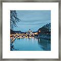 Rome And Vatican At Dawn Framed Print