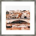 Rome Cityscape - 10 Framed Print