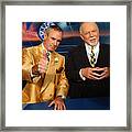 Ron Mclean Gives Thumbs Up. Framed Print