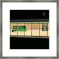 Rooftop Berlin Framed Print