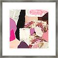 0085-rose Opal Framed Print